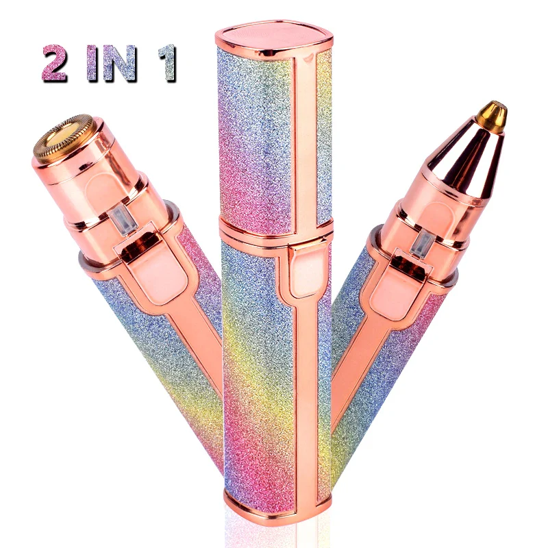 Blawless-eyebrow trimmer (2 in 1) shaver for ladies